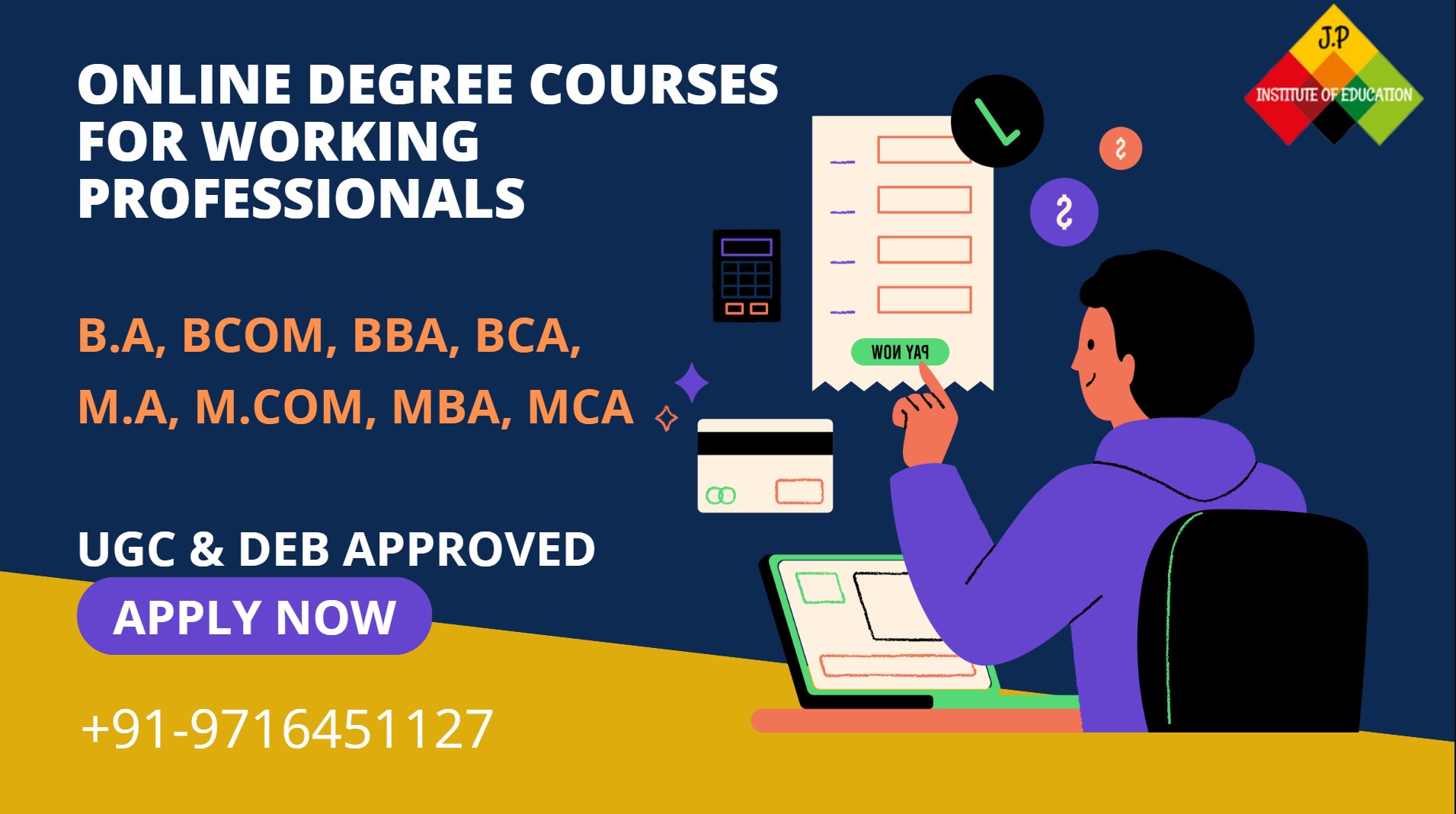 DEGREE COURSES FOR WORKING PROFESSIONALS