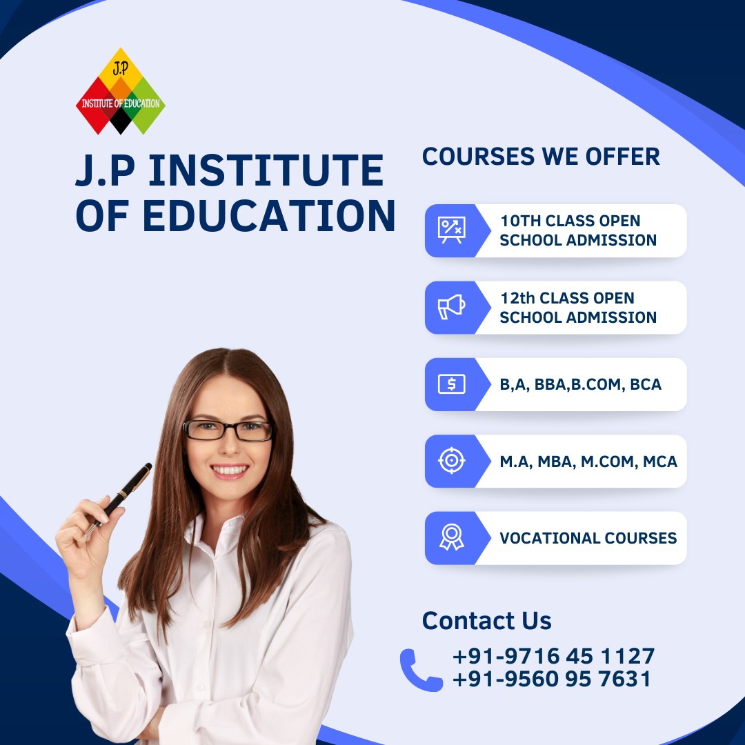 jp institute of education courses