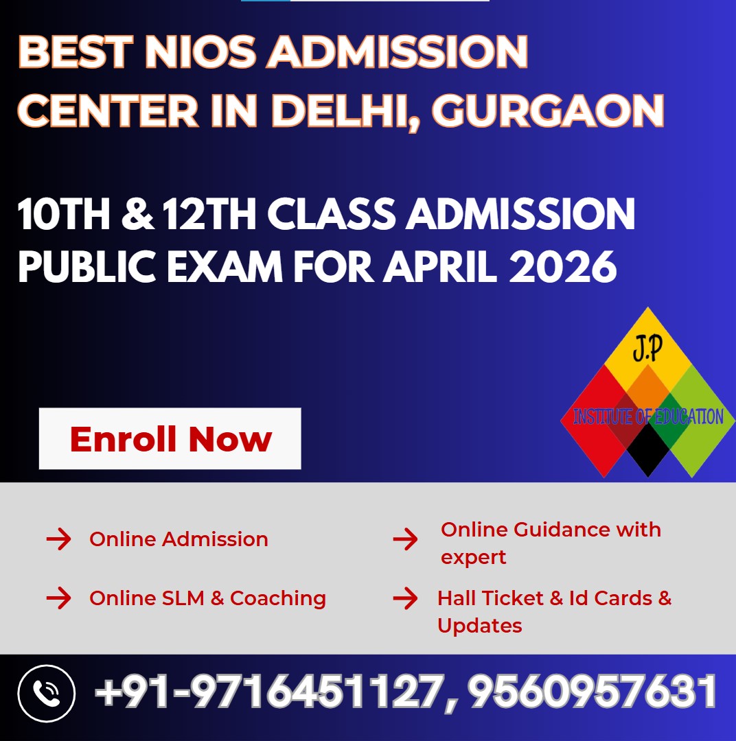 NIOS APRIL 2026 ADMISSION
