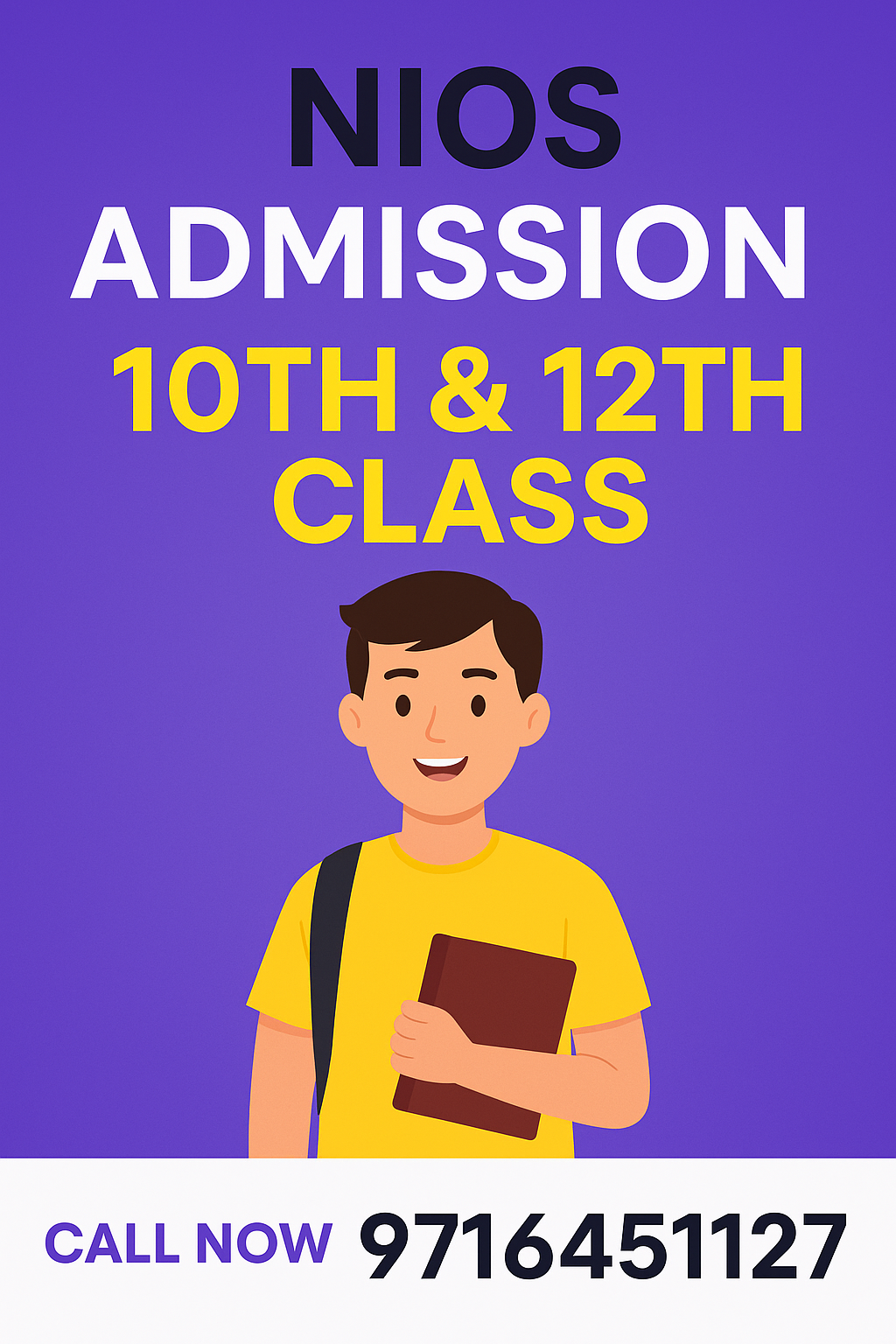 NIOS 10TH & 12TH CLASS ADMISSION