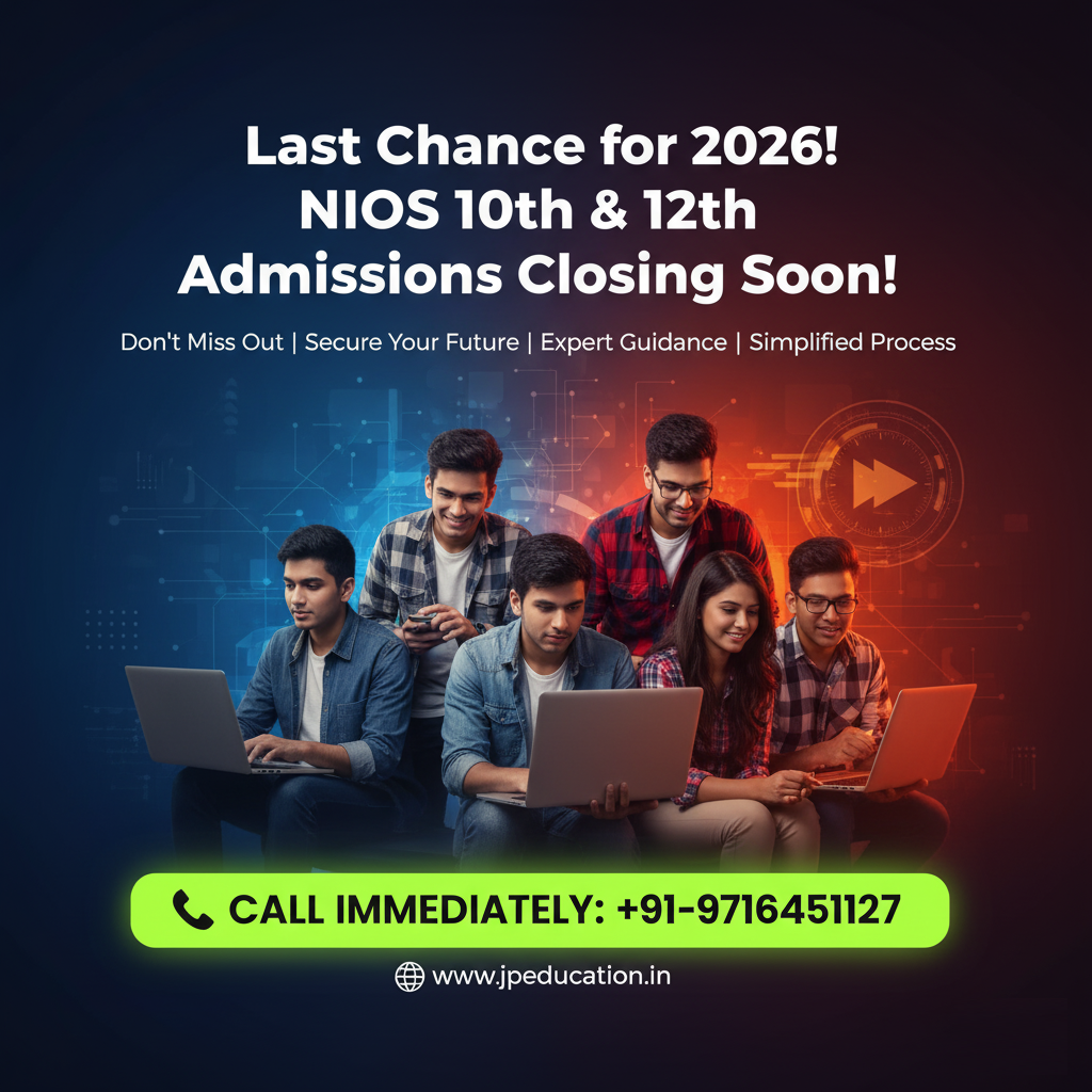 NIOS ADMISSION STARTED FOR 2026