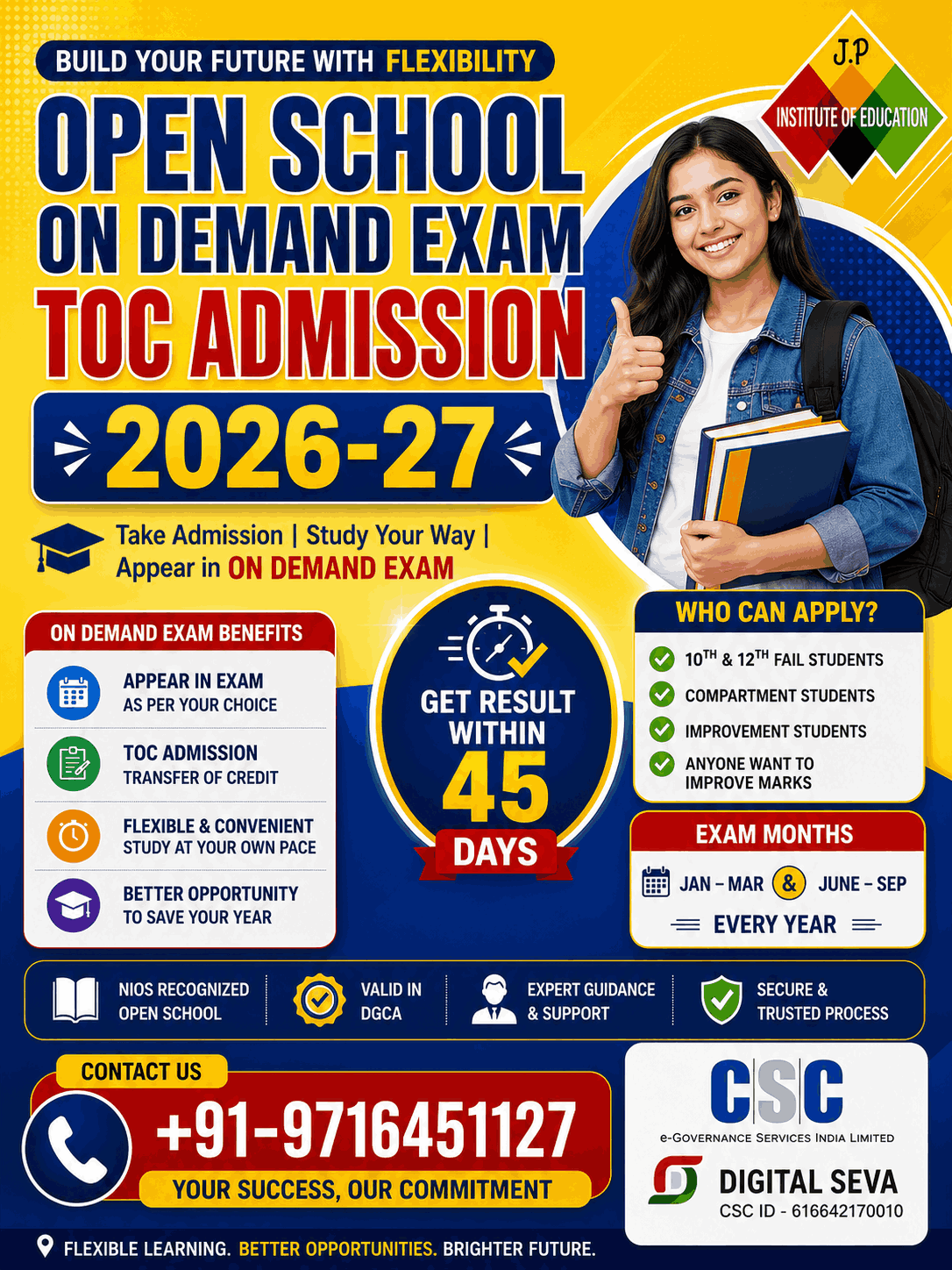 appear in nios on demand 2026