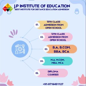 B.A, B.COM, BCA, BBA, MBA, PG & UG Distance Learning Courses